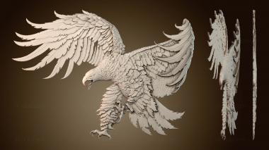 3D модель Орел (STL)