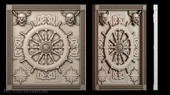 Панно художественные Steering wheel pattern