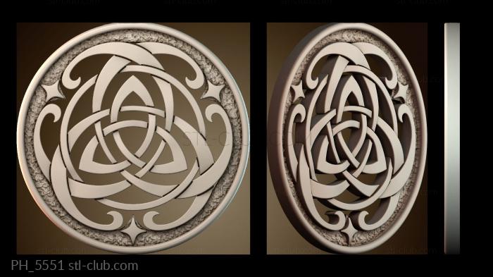 Панно художественные Triniti pattern