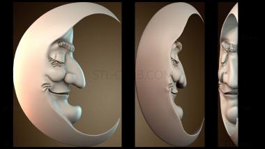 3D model Crescent moon pattern (STL)
