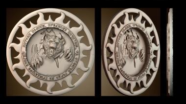 3D model Bear pattern (STL)