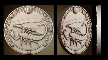 3D model Scorpion pattern (STL)