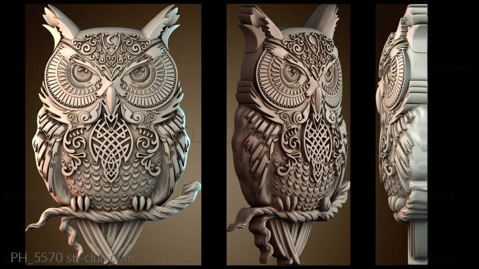 Панно художественные Owl pattern