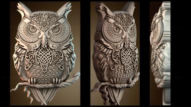 3D model Owl pattern (STL)