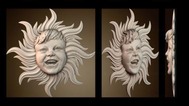 3D model Sun variant (STL)