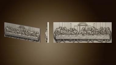 3D model The last supper (STL)