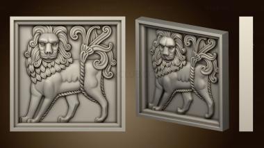 3D model Lion model (STL)