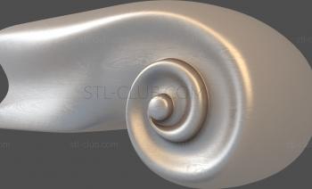 3D мадэль 3d stl модель перил, поручней (STL)