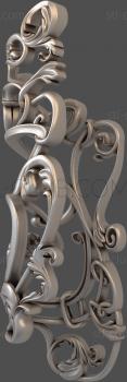 3D мадэль 3d stl модель витых красивых перил, ограждений (STL)