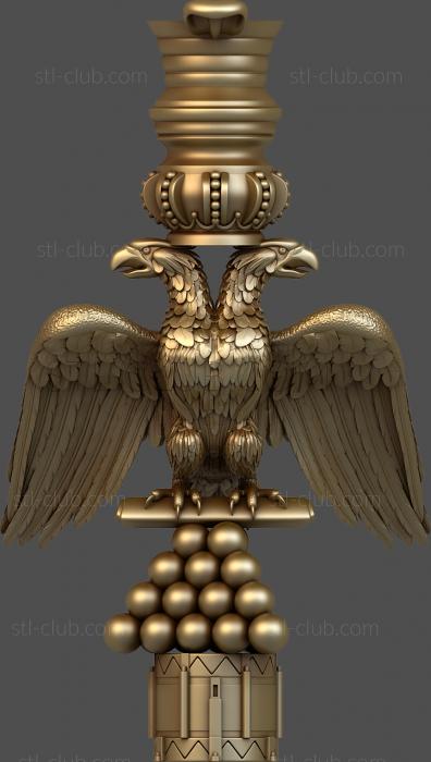 3D model The double-headed eagle (STL)