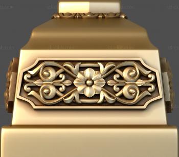 3D model Rectangular jewelry box (STL)