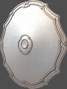 3D model Holiday plate (STL)