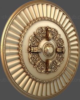 3D model Round shield (STL)