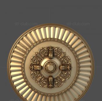 3D model Round shield (STL)