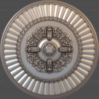 3D model Round shield (STL)