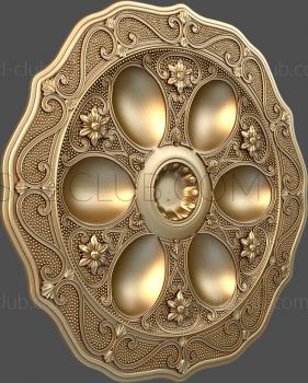 3D model Easter plate (STL)