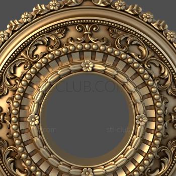 3D model Rococo style (STL)