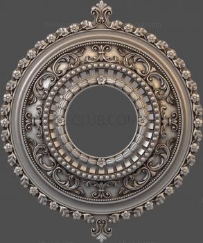 3D model Rococo style (STL)