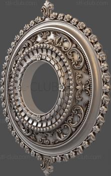 3D model Rococo style (STL)