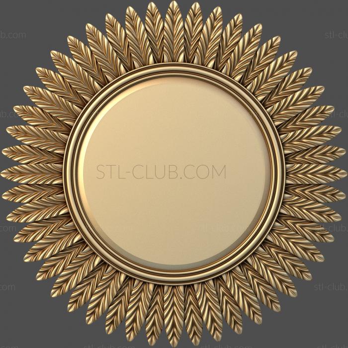 3D model Sun frame, 3d stl model for CNC or printer (STL)