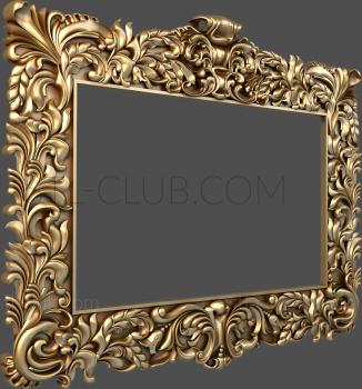 3D model 3D stl model of a wide frame (STL)