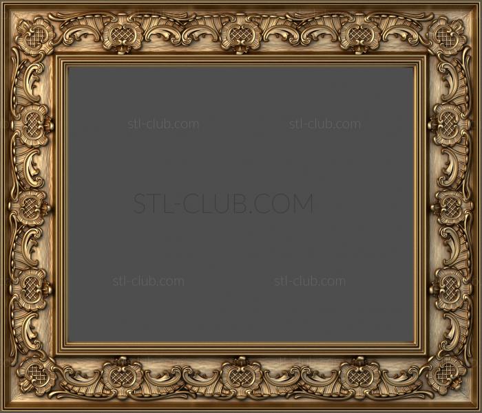 Bas-relief frame