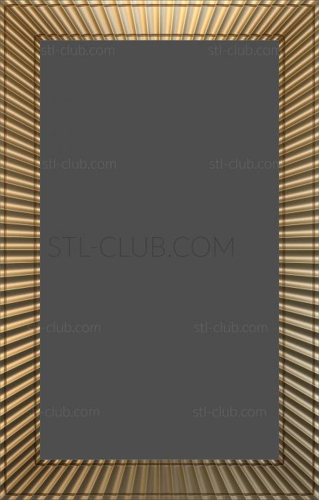 3D model Thin rays (STL)