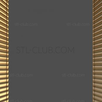 3D model Thin rays (STL)