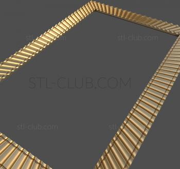 3D model Thin rays (STL)