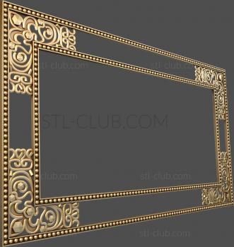 3D model Frame, stl model, rectangular (STL)