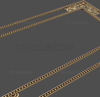 3D model Frame, stl model, rectangular (STL)