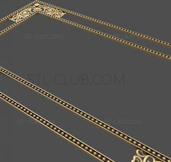 3D model Frame, stl model, rectangular (STL)