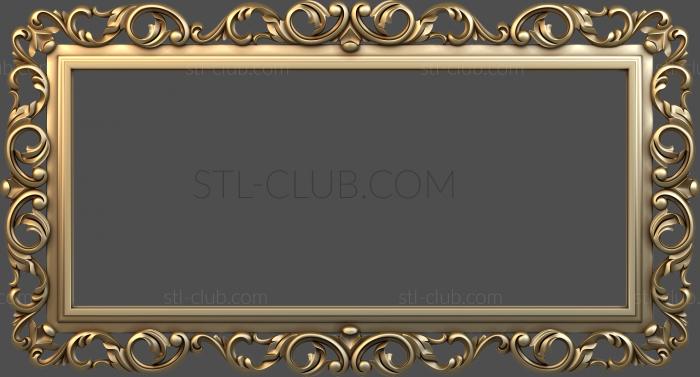 3D model Deciduous horizontal frame (STL)