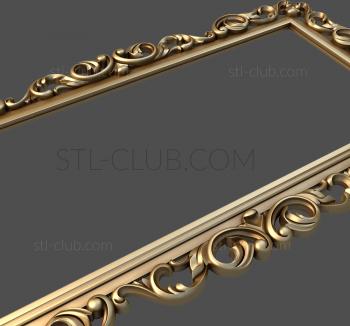 3D model Deciduous horizontal frame (STL)