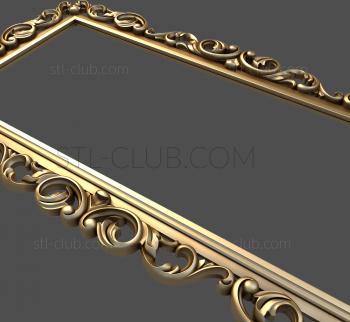 3D model Deciduous horizontal frame (STL)