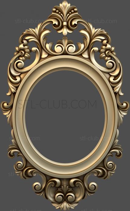 3D model Round mirror (STL)