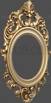 3D model Round mirror (STL)