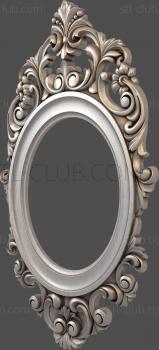 3D model Round mirror (STL)