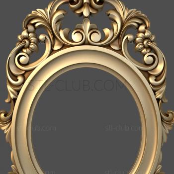 3D model Round mirror (STL)