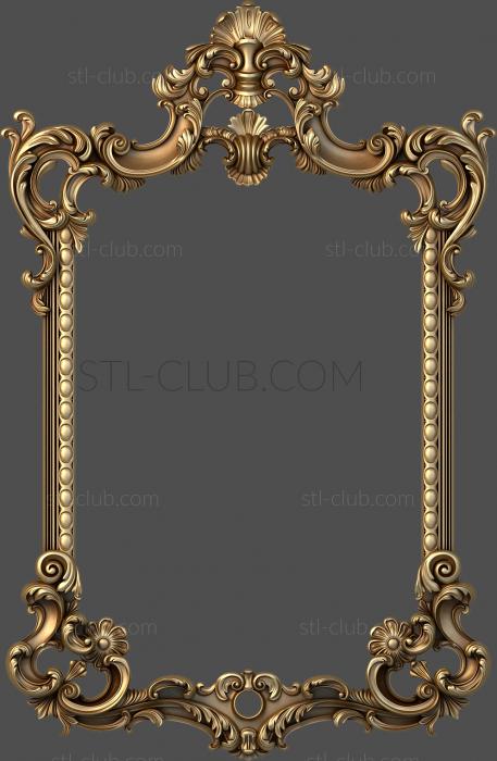 3D model Cast frame (STL)