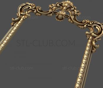 3D model Cast frame (STL)