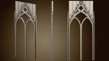 3D model Gothic frame (STL)