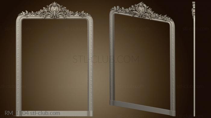 Mirror frame version with perimeter decoration