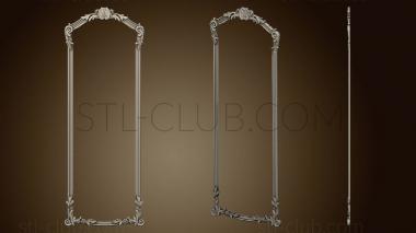 3D model Carved floor mirror (STL)