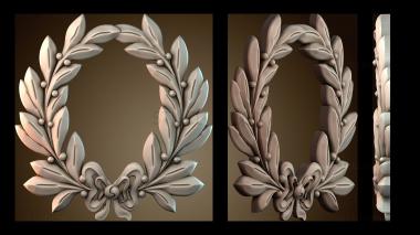 3D модель Лавровый венок (STL)