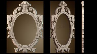 3D модель Узор Рама для зеркала (STL)