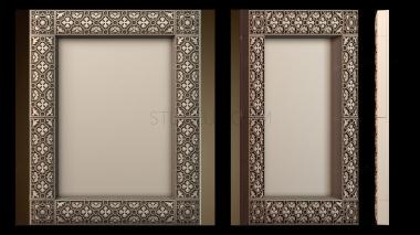 3D модель Цветочная фоторамка «Зарплата» (STL)