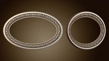 3D модель Шаблон дизайна рамки (STL)