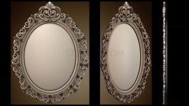 3D модель Узор для зеркальной рамы (STL)