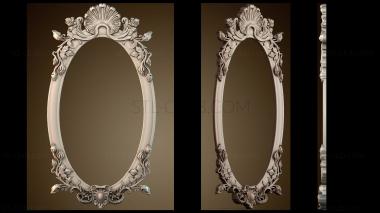 3D model Mirror frame pattern (STL)